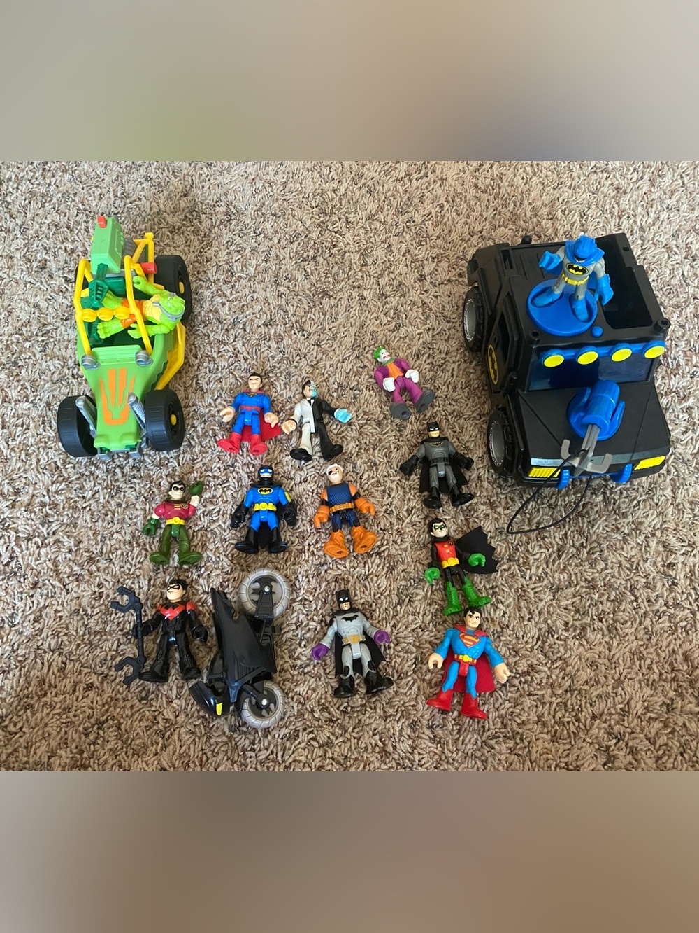 Fisher-Price Batman Imaginext Toys Lot